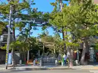 鶴嶺八幡宮の周辺