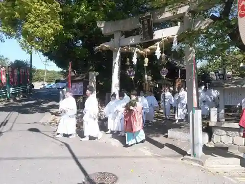 東海市熊野神社のお祭り