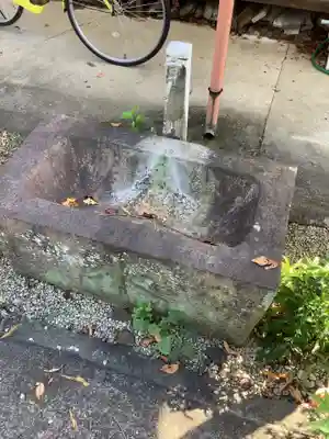 七面教会の手水舎