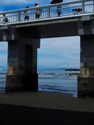 江島神社の景色
