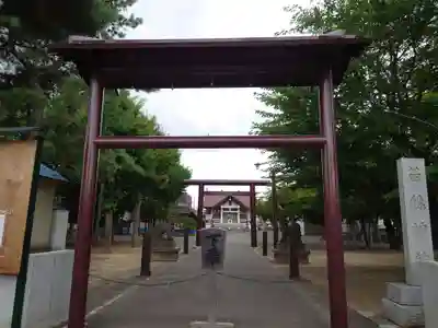 苗穂神社の鳥居