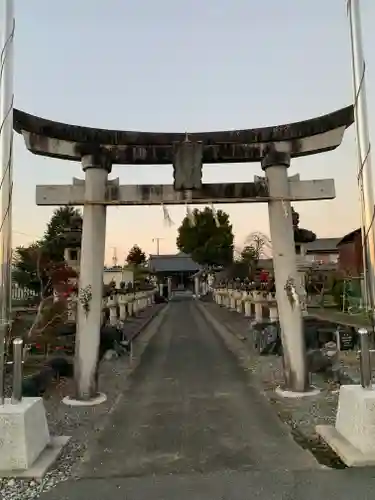 白鳥神社の鳥居