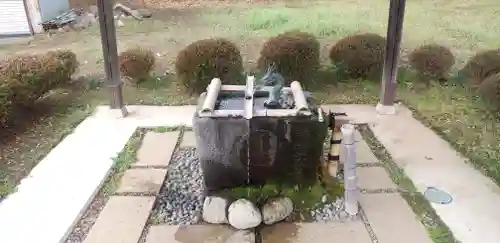 姫宮神社の手水舎
