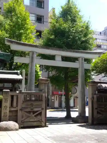 鐵砲洲稲荷神社の鳥居