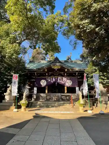 中目黒八幡神社の本殿・本堂