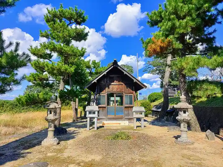 善太新田神明社の本殿・本堂