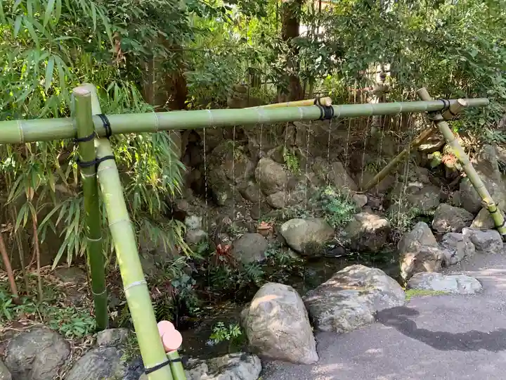 白笹稲荷神社の手水舎