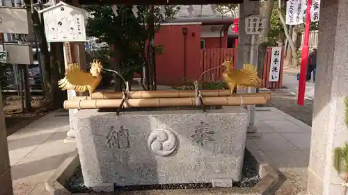 富岡八幡宮の手水舎