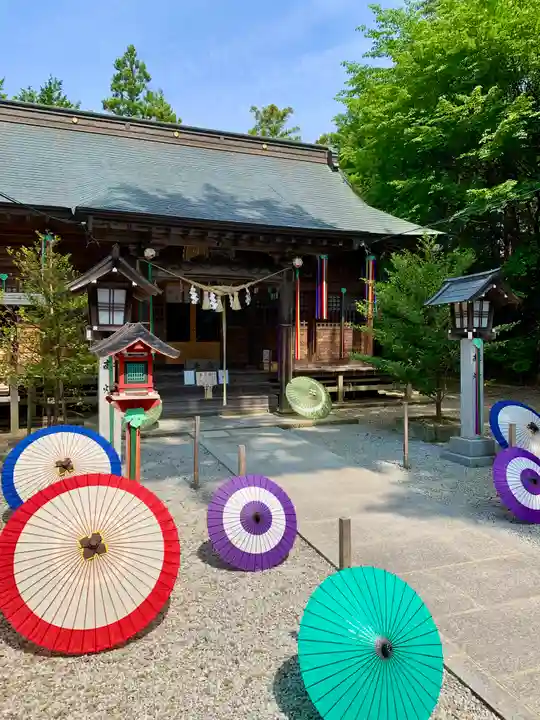 滑川神社 - 仕事と子どもの守り神(福島県)