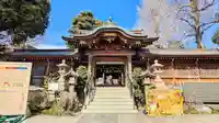 鳩ヶ谷氷川神社の山門・神門