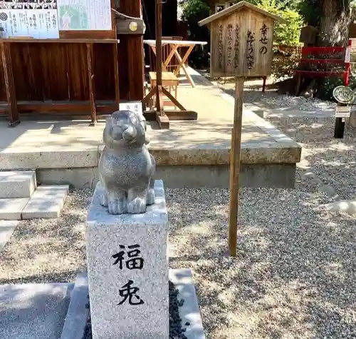 三輪神社の狛犬