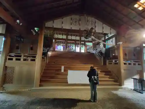 天河大辨財天社の本殿・本堂