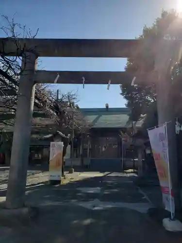 國領神社の鳥居