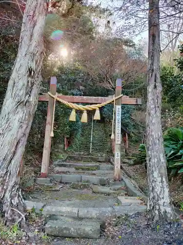 安房高野山妙音院の鳥居