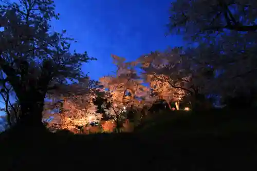 長屋神社の庭園