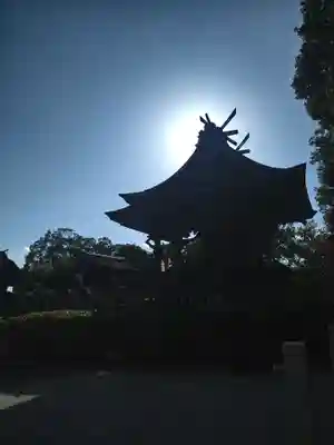 阿智神社の本殿・本堂
