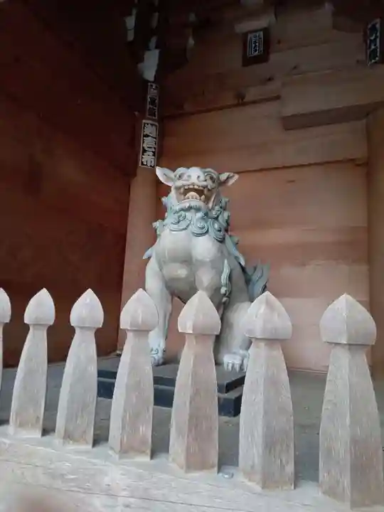 伊佐須美神社の狛犬