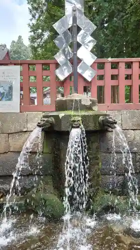 岩木山神社の手水