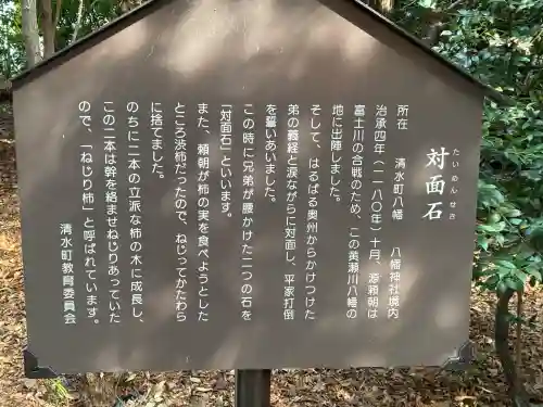 対面石八幡神社の{uncategorized: "未分類", other: "その他", undefined: "問題あり", building: "その他建物", grave: "お墓", sacred_gate: "鳥居", guardian: "狛犬", statue: "像", buddha: "仏像", history: "歴史", nature: "自然", garden: "庭園", animal: "動物", pagoda: "塔", temizu: "手水舎", mountain_gate: "山門・神門", sanctuary: "本殿・本堂", subordinate: "末社・摂社", art: "芸術", scenery: "景色", jizo: "地蔵", ema: "絵馬", goshuin: "御朱印", omikuji: "おみくじ", items: "授与品その他", amulet: "お守り", goshuincho: "御朱印帳", eats: "食事", festival: "お祭り", votive_dance: "神楽", shichigosan: "七五三参", wedding: "結婚式", experience: "体験その他", initially: "初詣", around: "周辺", anti_infection: "感染症対策"}