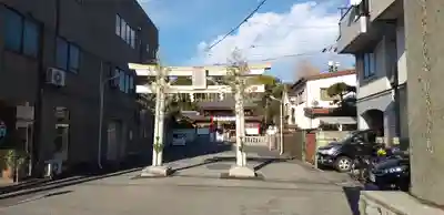 五方山熊野神社の鳥居