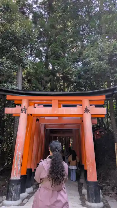 伏見稲荷大社 奥社奉拝所(京都府)