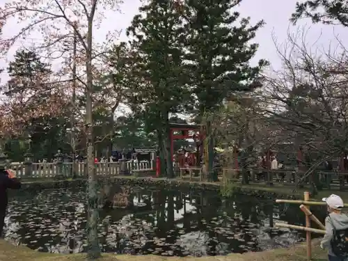 氷室神社の庭園