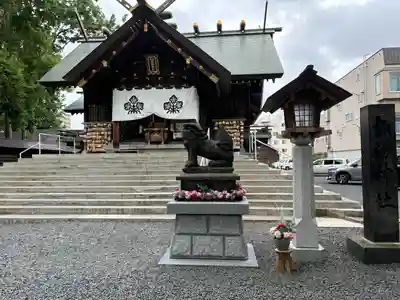 札幌諏訪神社の狛犬