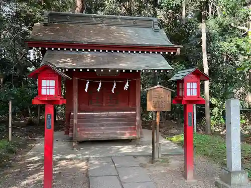 鷲宮神社の末社