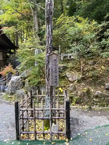宝登山神社の自然