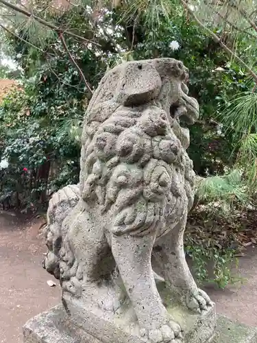 稗田神社の狛犬