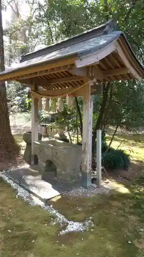 子安神社の手水舎