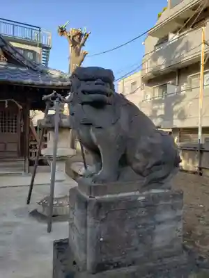 北野神社西町天神の狛犬