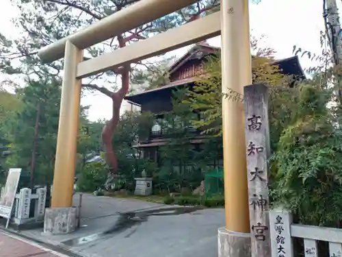 高知大神宮の鳥居