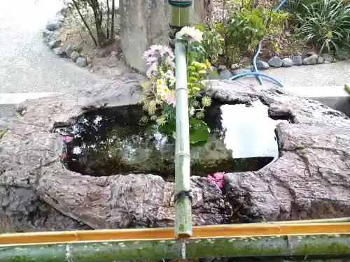 阿智神社の手水