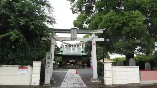 菖蒲神社の鳥居