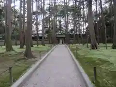 唐招提寺の庭園