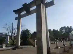 苗村神社の鳥居