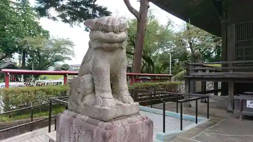 狭山八幡神社の狛犬