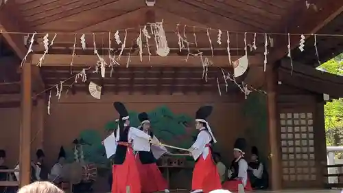 上川神社の神楽