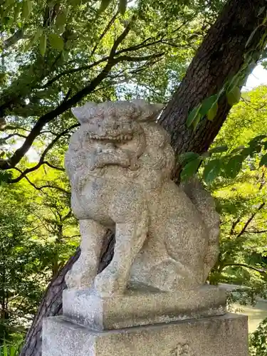 金井戸神社の狛犬