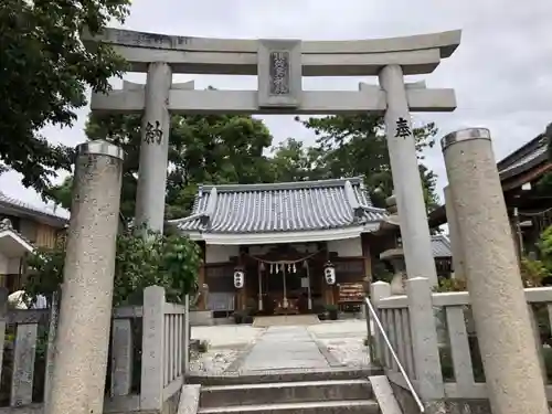 水堂須佐男神社の鳥居