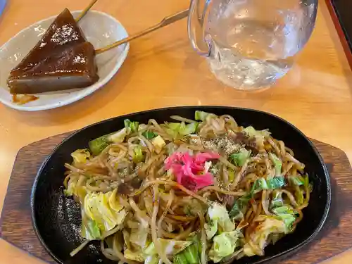 人穴浅間神社の食事