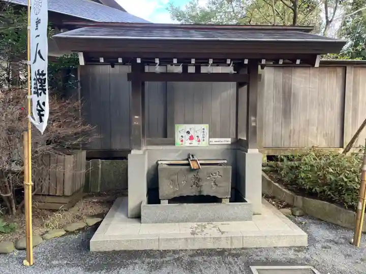 阿佐ヶ谷神明宮の手水舎