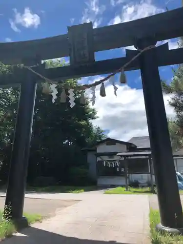 黒石神社の鳥居