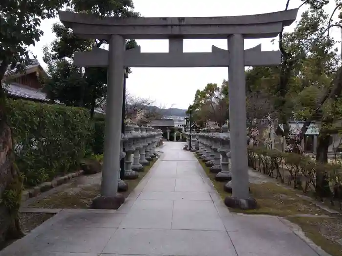 伊和志津神社の鳥居