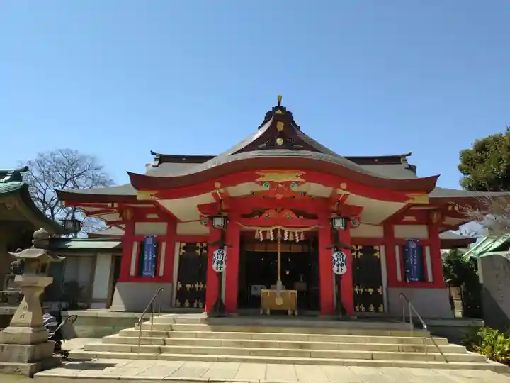 品川神社の本殿・本堂