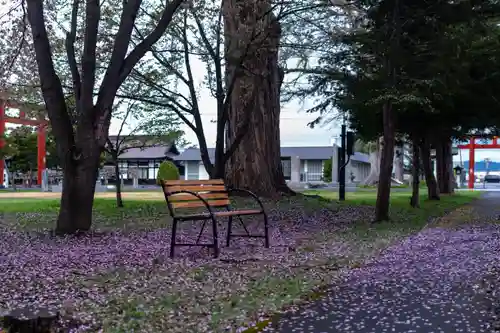 北海道護國神社の庭園
