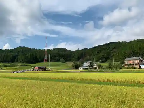 お堂（名称不明）の景色