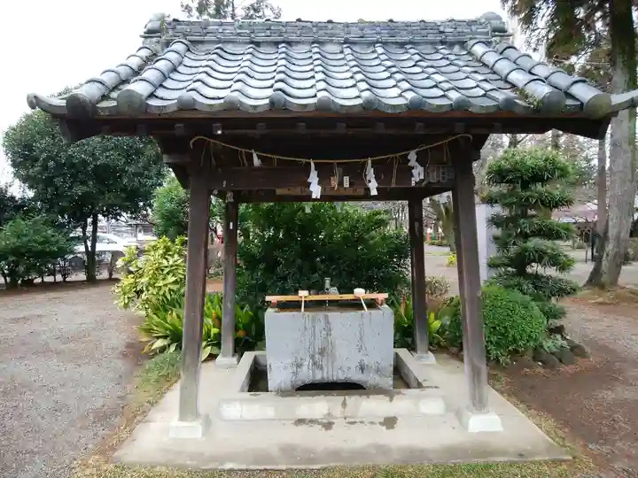 世良田東照宮の手水舎