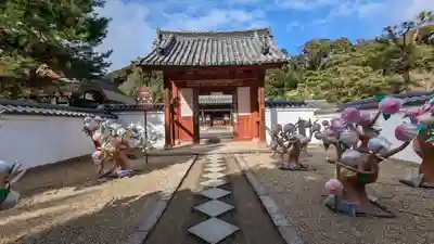 萬福寺の山門・神門